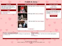  Weddingphotos of Fredrik and Jenny 
